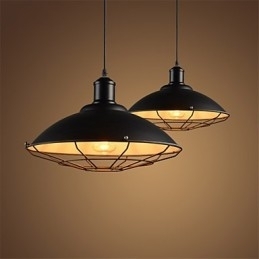Retro Industriell Pendellampe Lysekrone