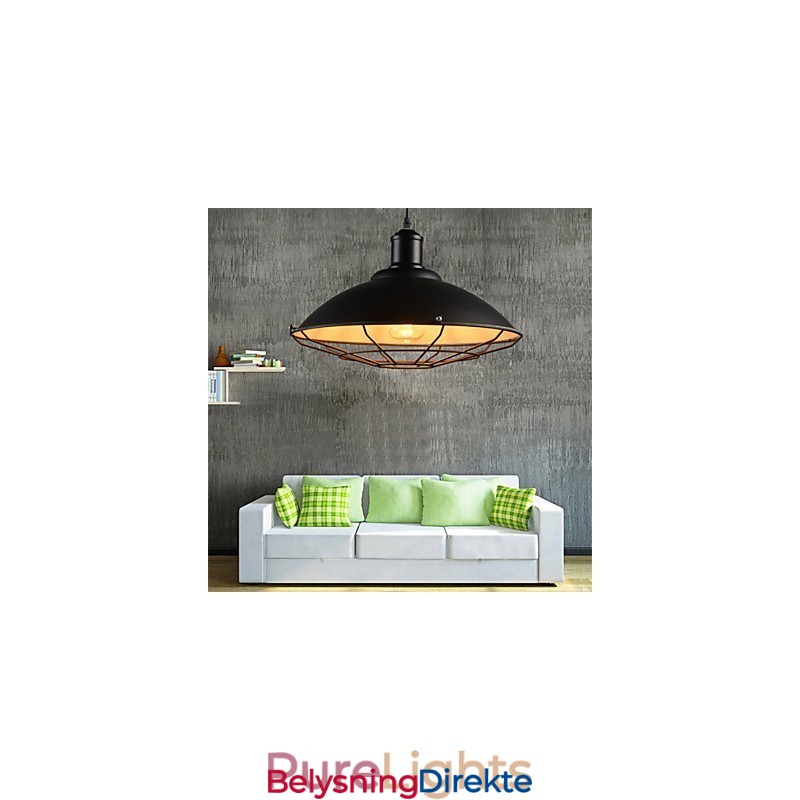 Retro Industriell Pendellampe Lysekrone