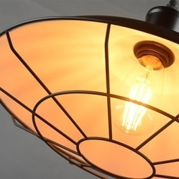 Retro Industriell Pendellampe Lysekrone