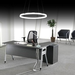 Moderne Design Pendellampe Av Høy Kvalitet I Akryl, Enkelt Ringformet