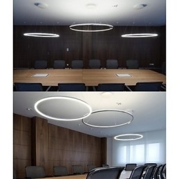 Moderne, Moderne Mini-Stil, Galvanisert Metallpendellampe