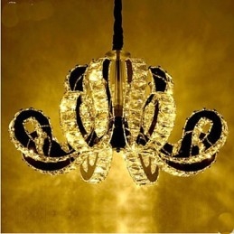 Krystall Pendellampe Tophams-Lampen