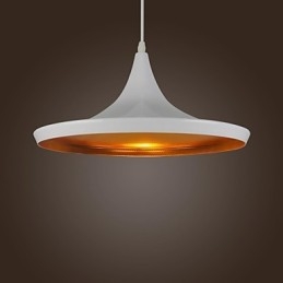 Moderne Samtids Landlig Retro Maleri Metall Pendellampe