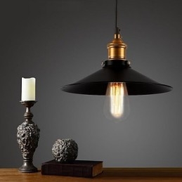 Europeisk Stil Retro Klassisk Pendellampe Kunstdråpelampe Gir Pærediameter 30 Cm