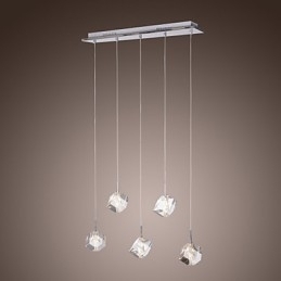 Moderne Og Moderne Pendellampe I Krystallkrom