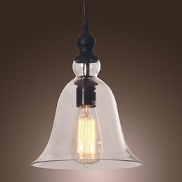 Tradisjonell Klassisk Vintage Bolle I Ministil, Galvanisert Pendellampe