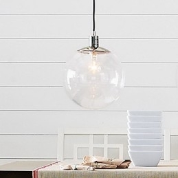 Tradisjonell Klassisk Globeformet Mini-Pendellampe