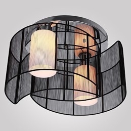 Taklampe Moderne Design 2 Lys Svart