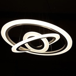 75 Watt Moderne, Samtidskunstnerisk Akryl Pendellampe