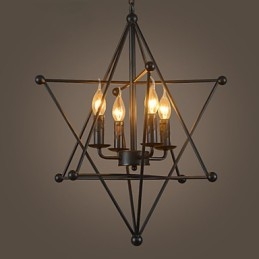Retro Klassiske Metalltaklamper Enkle Pendellamper Kafependellampe