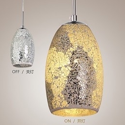 Tradisjonell Klassisk Vintage Maleri Metall Pendellampe