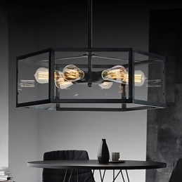 Pendellamper I Ministil, Retro I Metall For Garasje