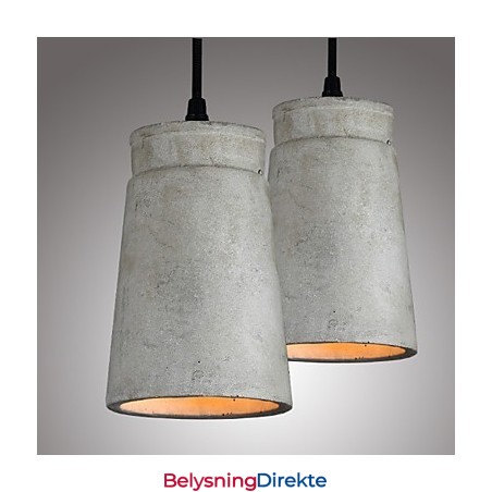 Den Nordiske Minimalistiske Retro Pendellampen I Sement, Vintage-Lampe