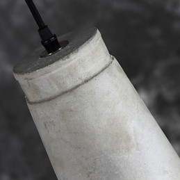 Den Nordiske Minimalistiske Retro Pendellampen I Sement, Vintage-Lampe