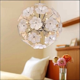 Glassball Blomsterhagebutikker Varm Lysekrone