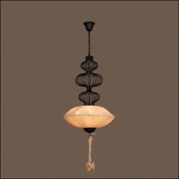 Nordisk Retro Industriell Hamp Kreative Fugleburlamper