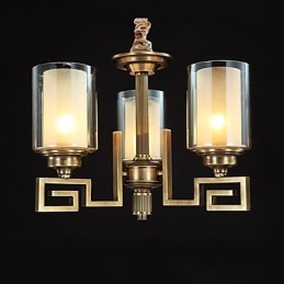 Kinesisk Stillampe Kobberlampe Kobberlampe