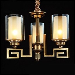 Kinesisk Stillampe Kobberlampe Kobberlampe