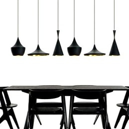 Mini-Stil Maleri Metall Pendellampe