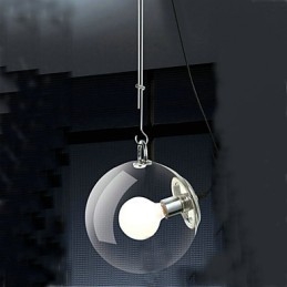 Tradisjonell Klassisk Globeformet Mini-Pendellampe