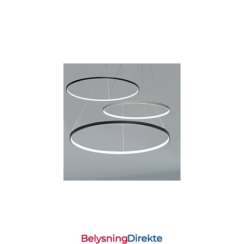 Dimbar Pendellampe Med 80 Cm Diameter, Moderne Design