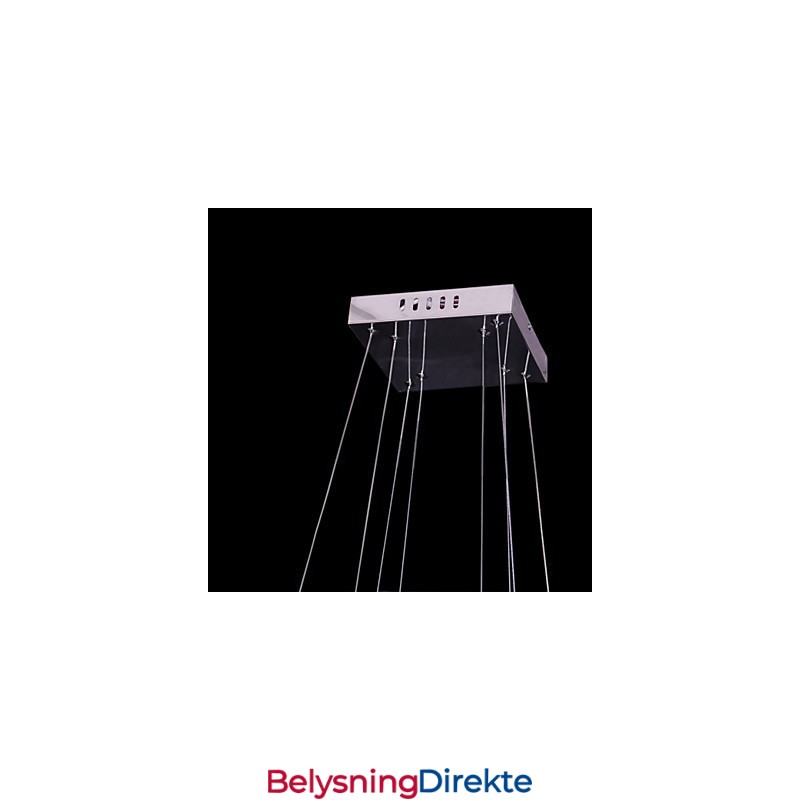 Moderne, Moderne Krystallmetallpendellampe
