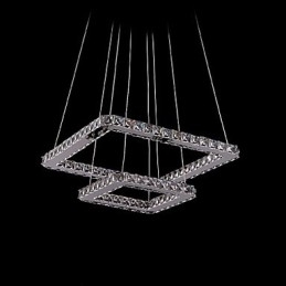Moderne, Moderne Krystallmetallpendellampe