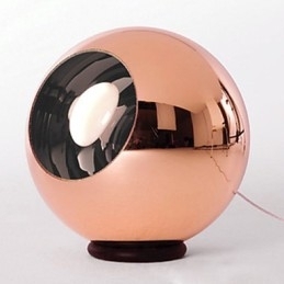 Kreativ Enkel Glass Nordisk Retro Galvaniseringskule Anhengslampe