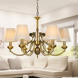Ren Hvit Moderne, Samtidskunst Dekorativ Design Pendellampefamilie