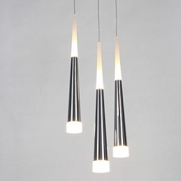 Trippel Pendellampe Moderne, Moderne, Spisestue, Barn, Metall, Rund Baldakin