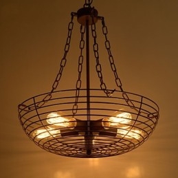 Retro Klassiske Metalltaklamper Enkle Pendellamper Kafependellampe