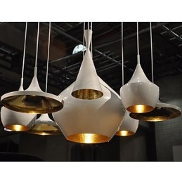 Mini-Stil Maleri Metall Pendellampe