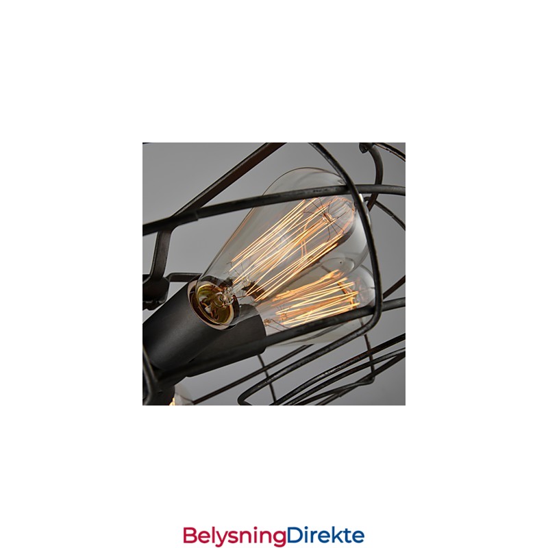 Loft Vintage Kreativ Belysning Lamper Amerikansk Landlig Stil Minimalistisk Jern Industriell Vifte Lysekrone