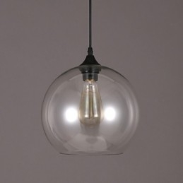 Kreativ Nordisk Kontraktert Landlig Glasskule Med Ett Hode Droplight