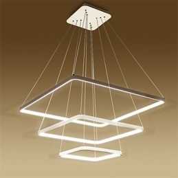 Moderne Design Pendellampe Med Tre Ringer