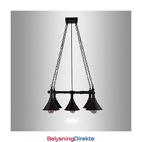 Retro Klassiske Metalltaklamper Enkle Pendellamper Kafependellampe