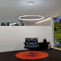Pendellampe Moderne Design Living Ring
