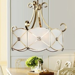 Moderne, Samtidskunst Dekorativ Design Taklampe I Kobberfamilie