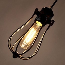 Vintage Edison Justerbar Taklampe Med Flere Justerbare Elementer, Pendellampe, Lysekrone, Moderne, Elegant, Industriell, Spisestue