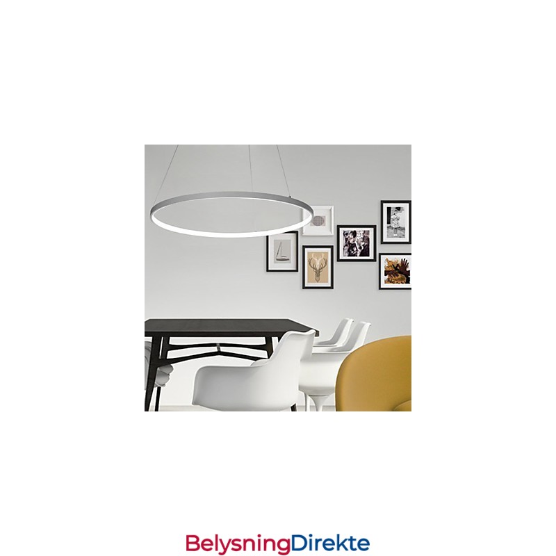 Dimmbar Pendellampe I Moderne Design Med Ring