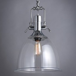 Moderne Samtids Mini-Stil Andre Glass Pendellampe