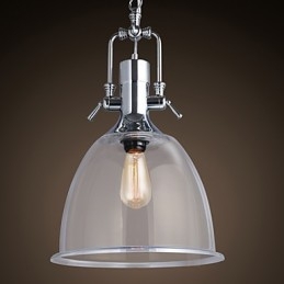 Moderne Samtids Mini-Stil Andre Glass Pendellampe