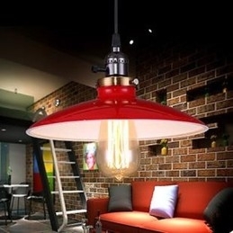 Amerikansk Industriell Loftslampe I Loftsstil