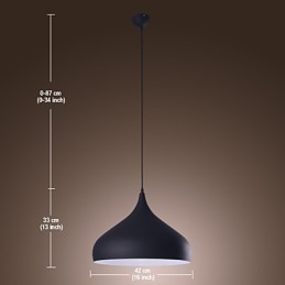Moderne Samtidsstil Retro Skål Mini-Stil Maleri Pendellampe