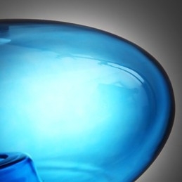 Pendellampe Moderne Design Blå Glasspære Inkludert