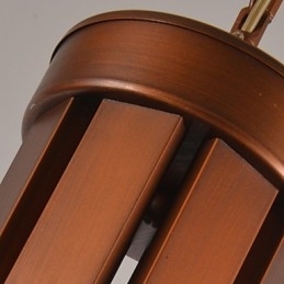 Tradisjonell Klassisk Retro Mini-Stil Maleri Metalllysekrone