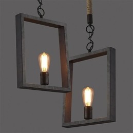 Anheng Rustikk Hytte Vintage Retro Spisestue Shopping Butikk Metall
