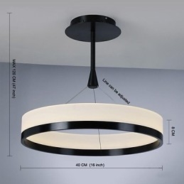 Moderne Samtidsstil Andre Metall Pendellampe