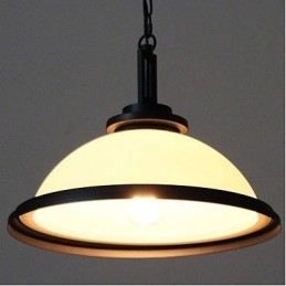 Pendellamper Rustikk Hytte Metallmaling Svart