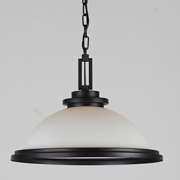 Pendellamper Rustikk Hytte Metallmaling Svart